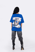 Angel in Clouds Cobalt Blue T-shirt
