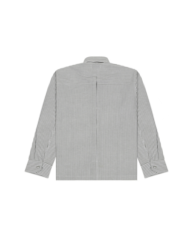 Unaligned Green Stripes Shirt