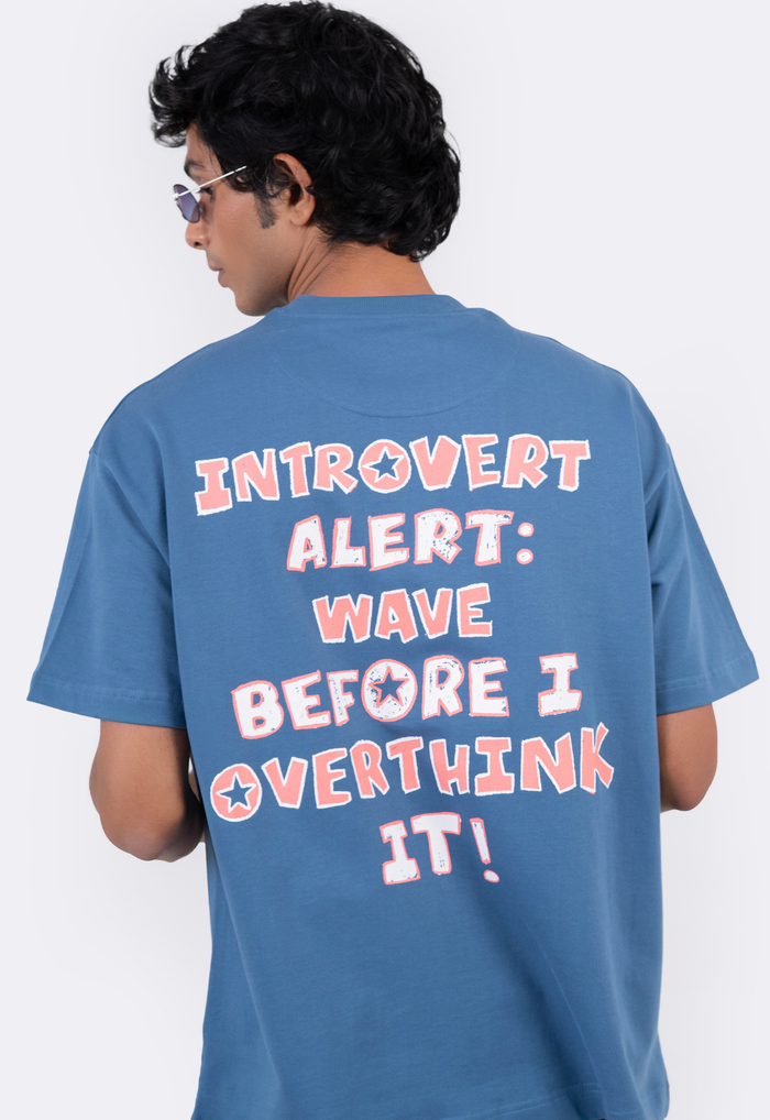 Introvert Alert Scribbled T-shirt
