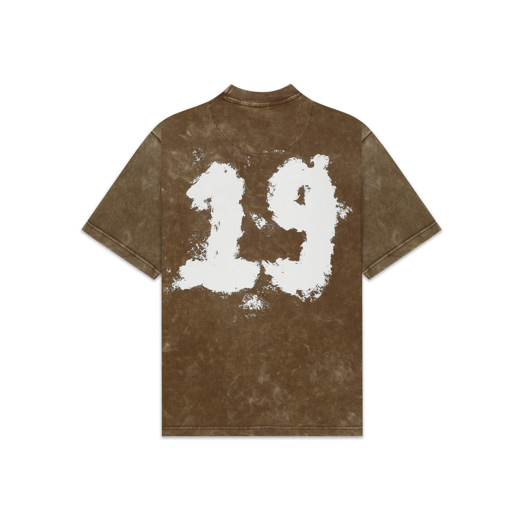 Brown Acid Washed T-shirt