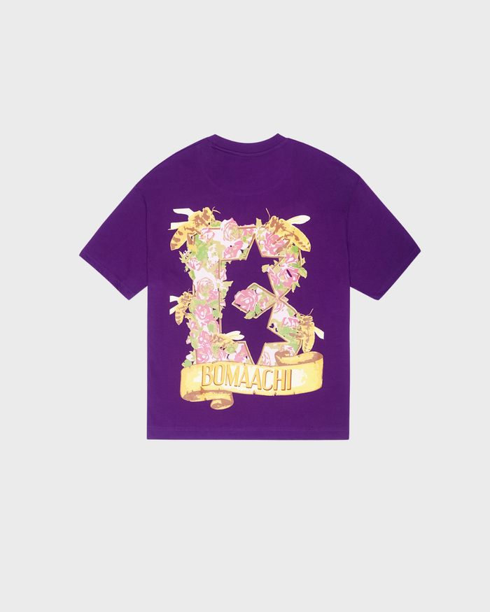 Flowered Violet T-shirt