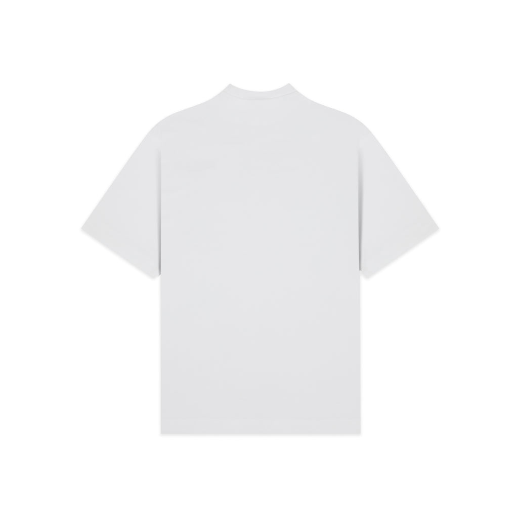 oversized blank white