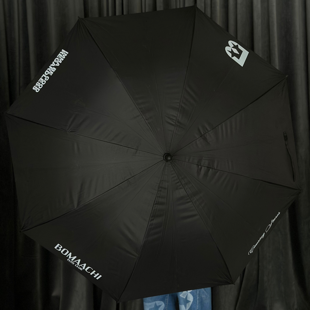 Bomaachi Beautiful Black Umbrella