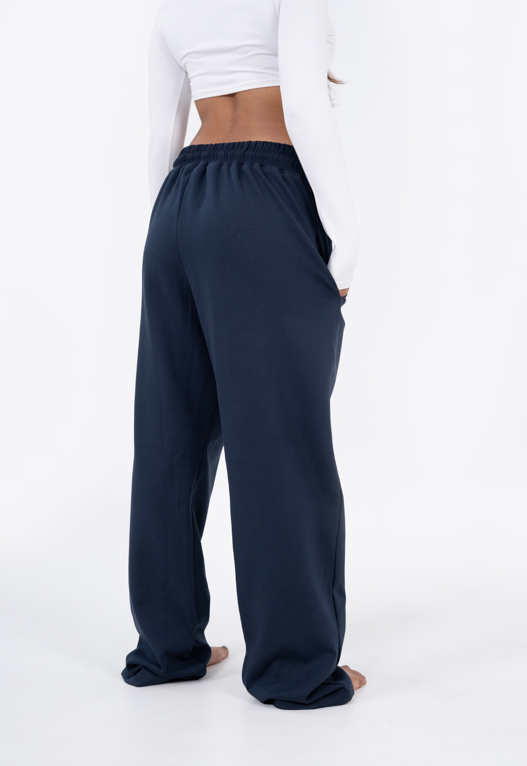 Unisex Navy Blue Track Pant