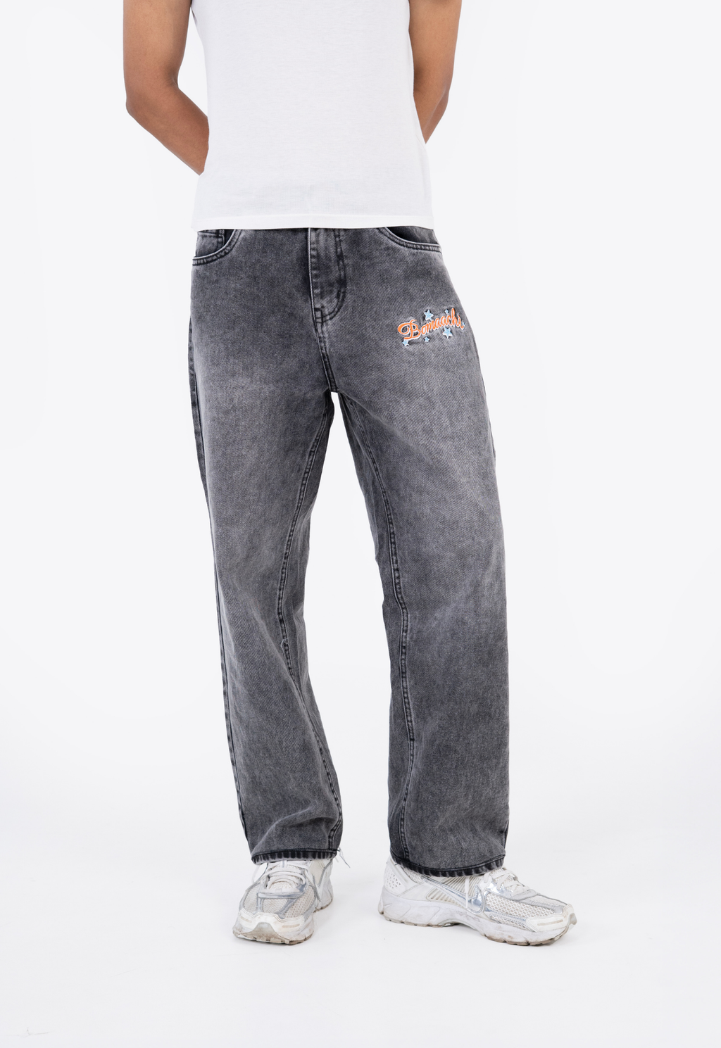 Washed Grey Denim