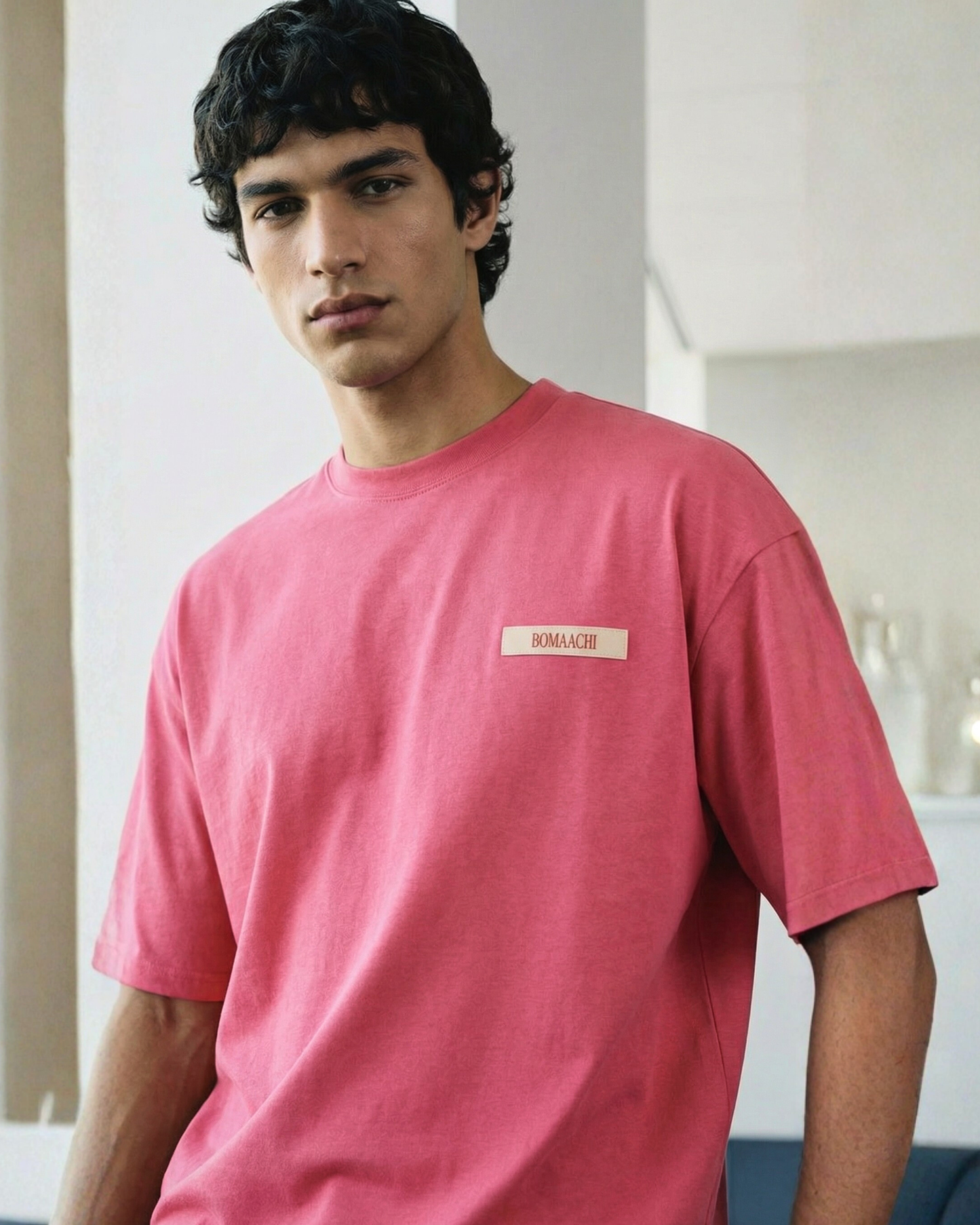 Woven patch Pink lemonade