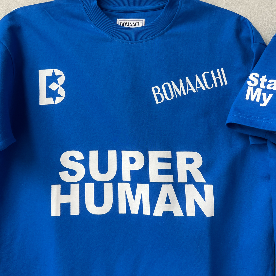 Super Human Blue T-shirt