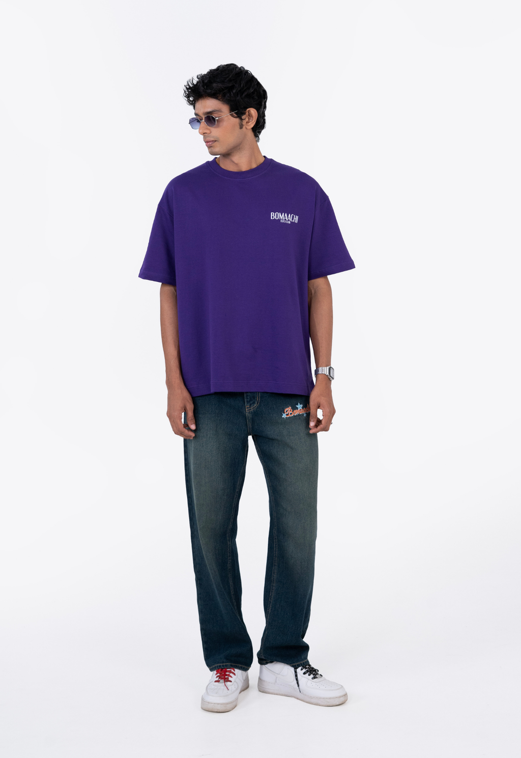 Oversized Blank Royal Purple