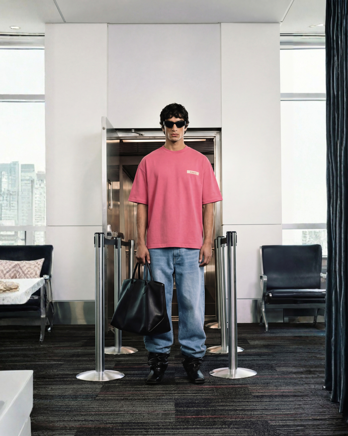 Woven patch Pink lemonade