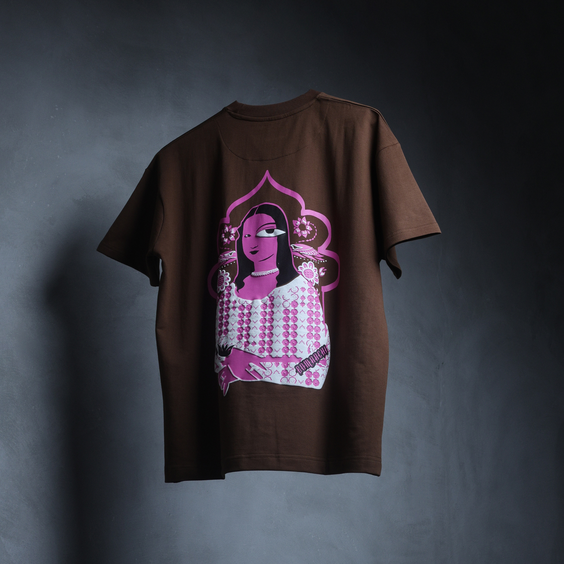Indian Monalisa Printed T-shirt
