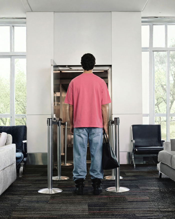 Woven patch Pink lemonade