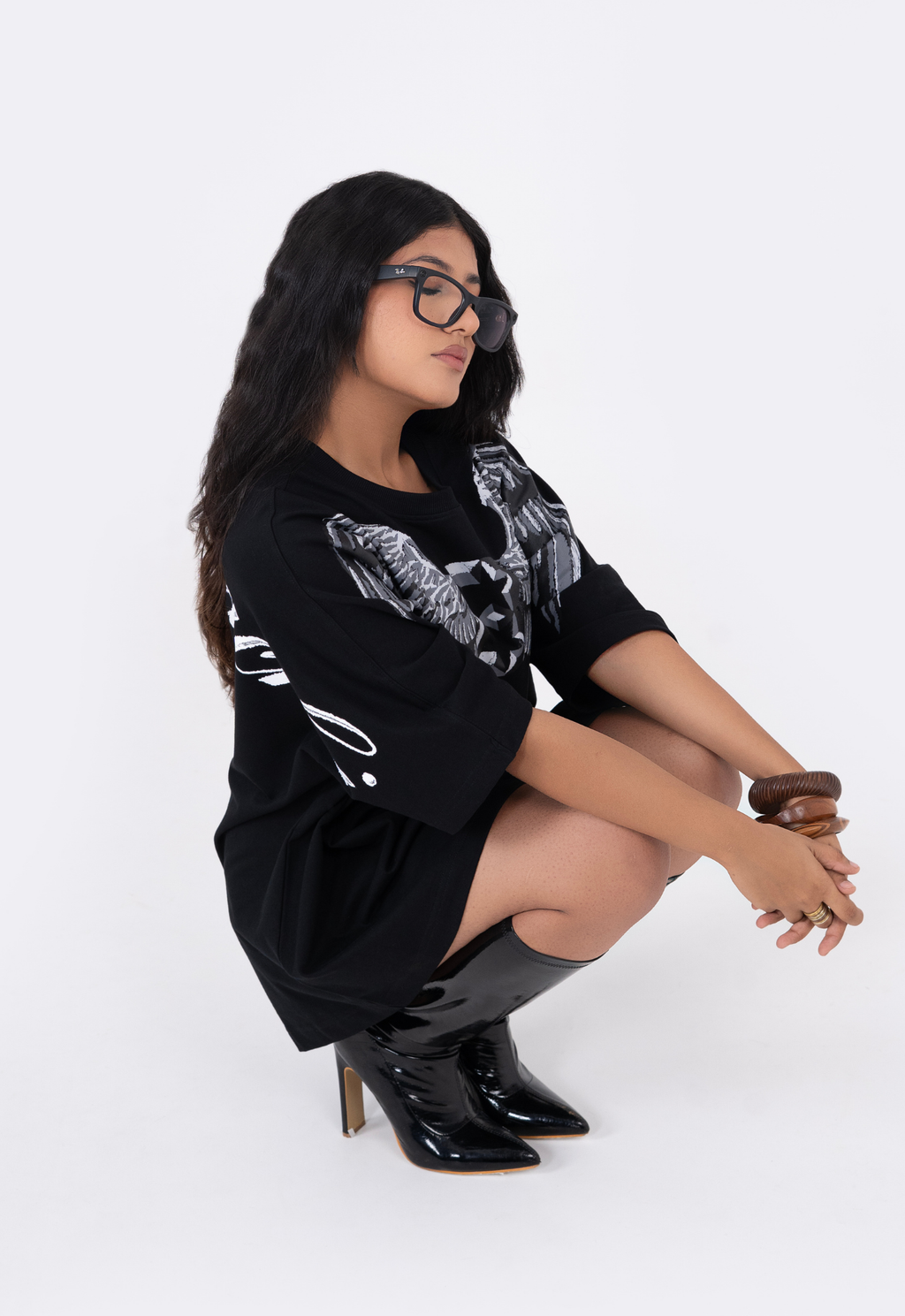 Wings Black T-shirt