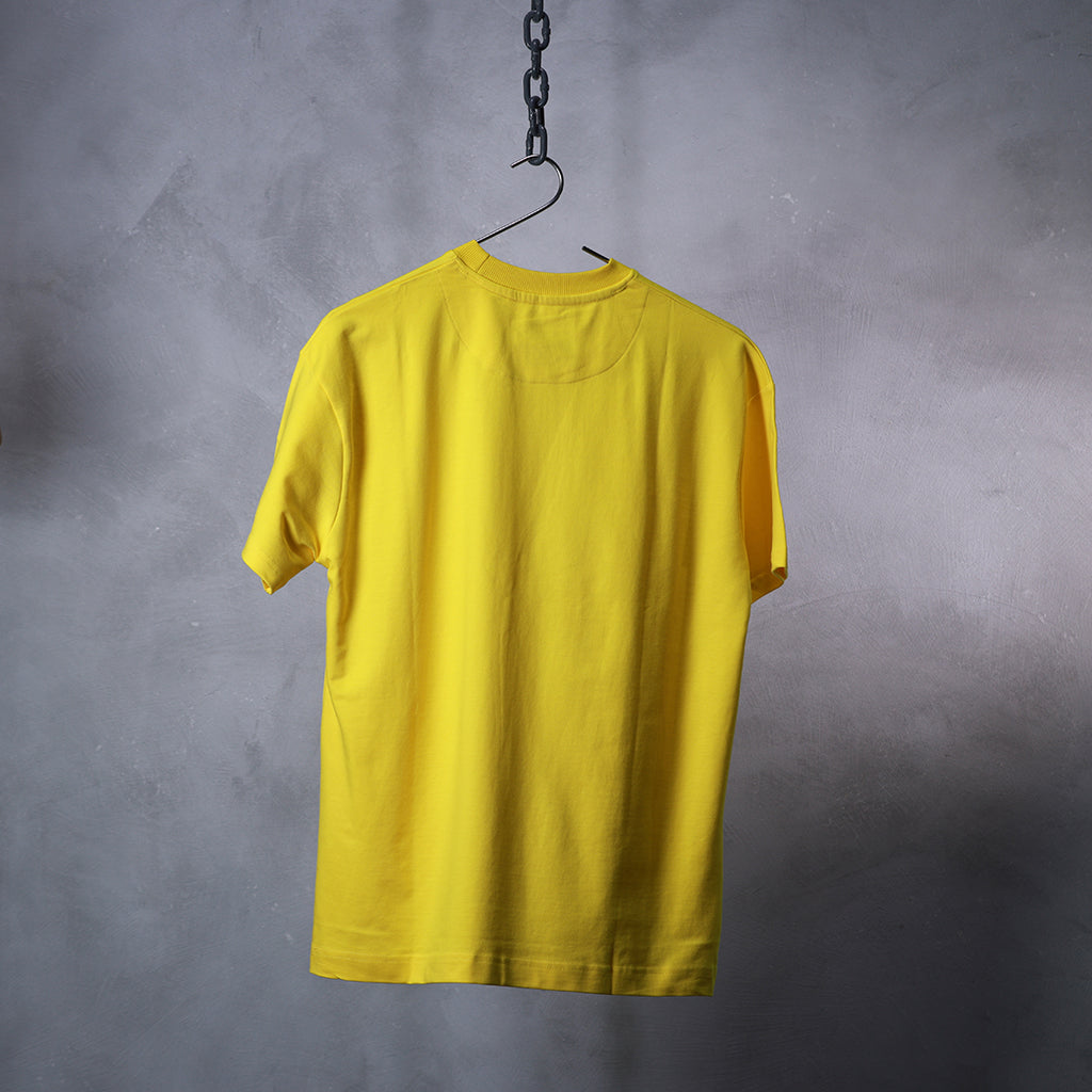 oversized blank yellow