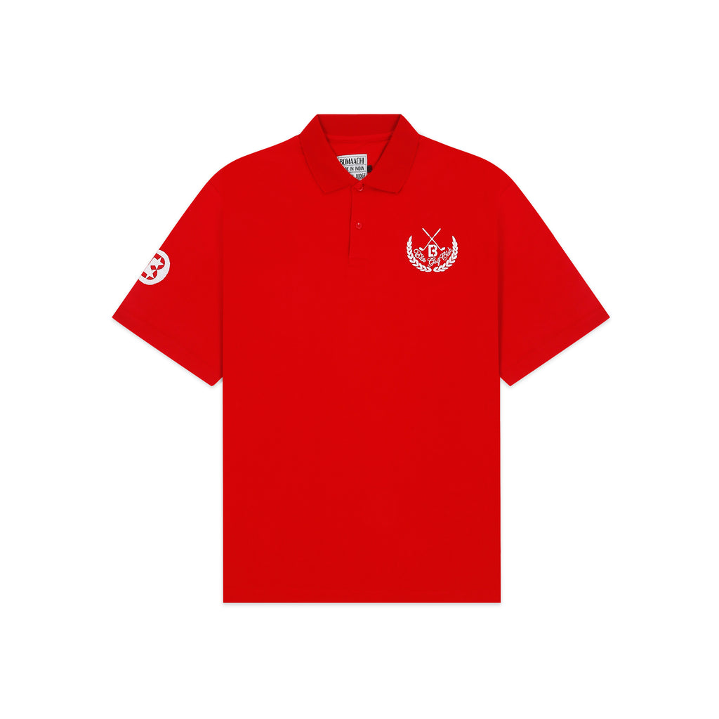 Elite Golf Club Red Polo Neck (Regular Fit)