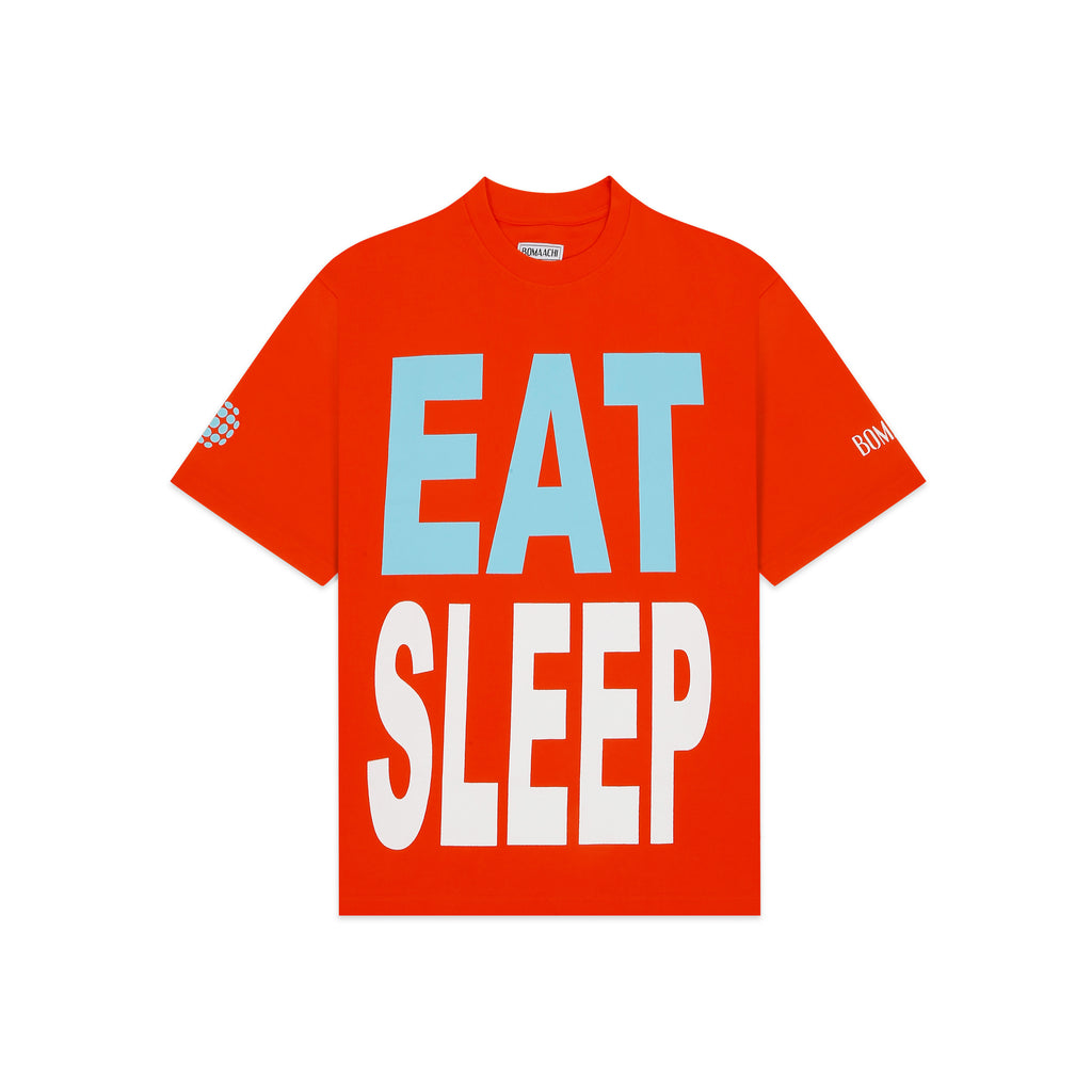 Eat Sleep Rave Repeat Orange T-shirt