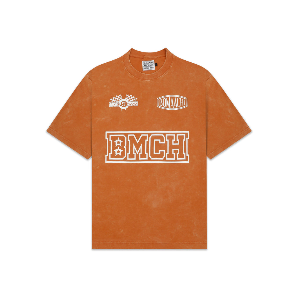 Peach Acid Wash T-shirt