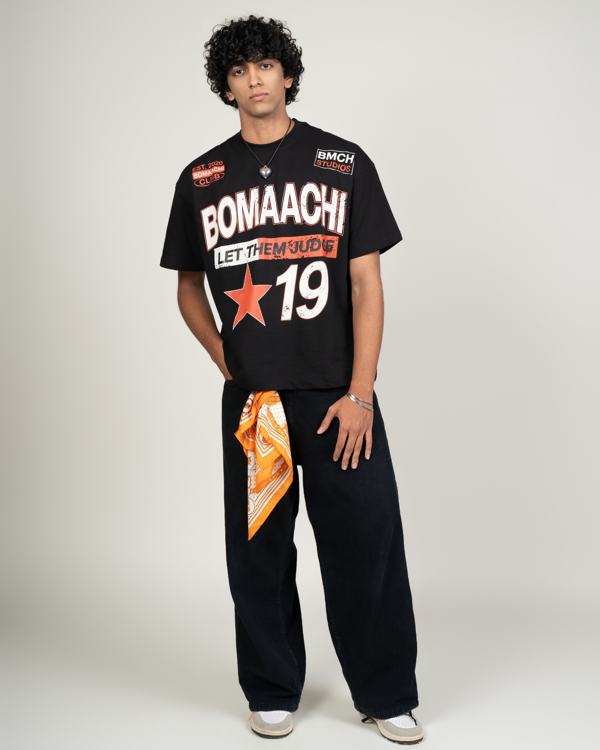 Bomaachi University T-shirt Black