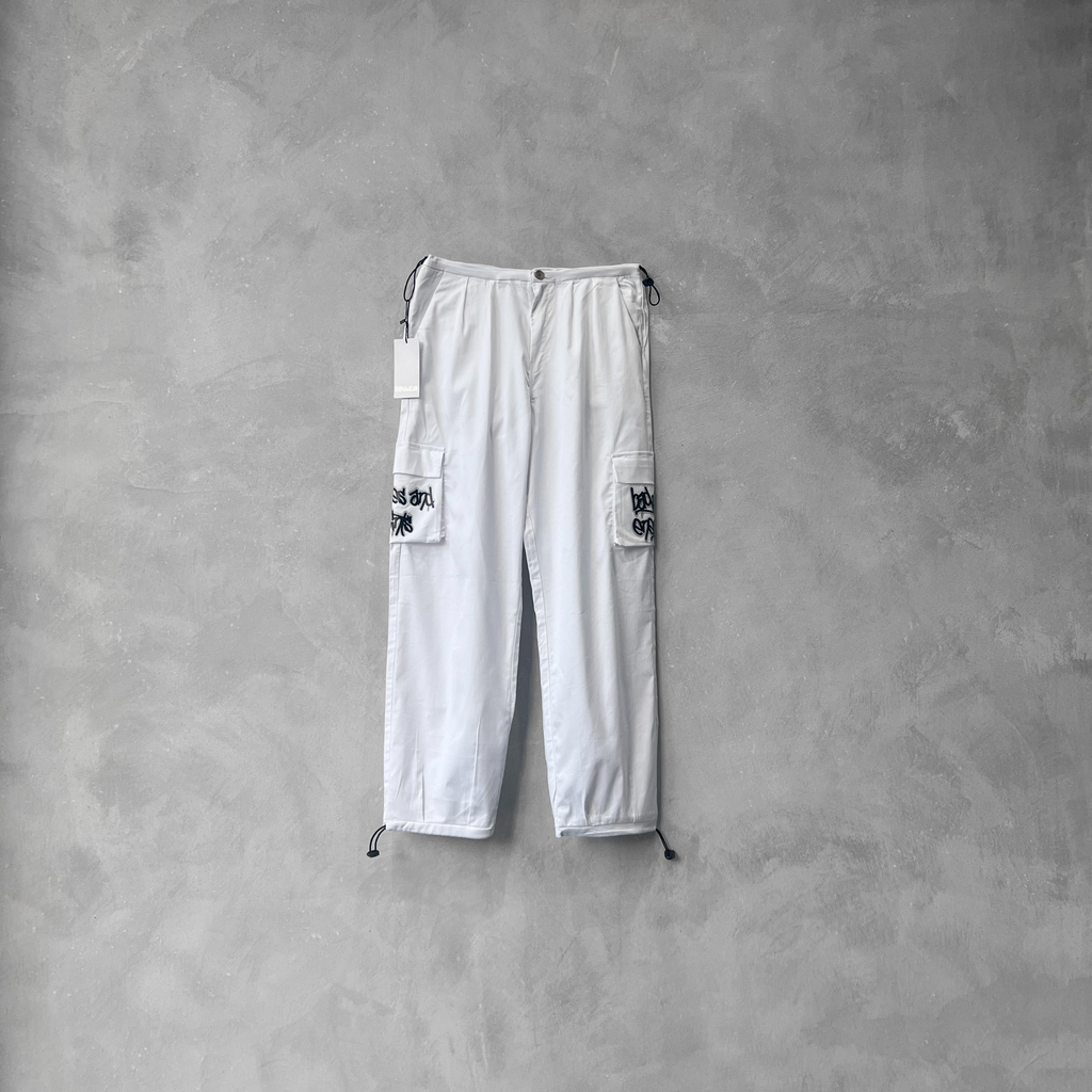 Parachute Cargos White