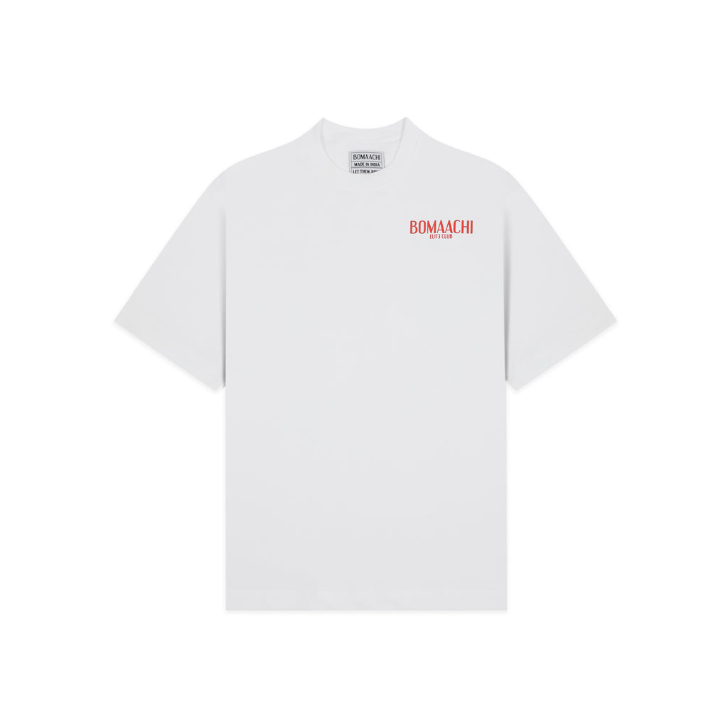 oversized blank white