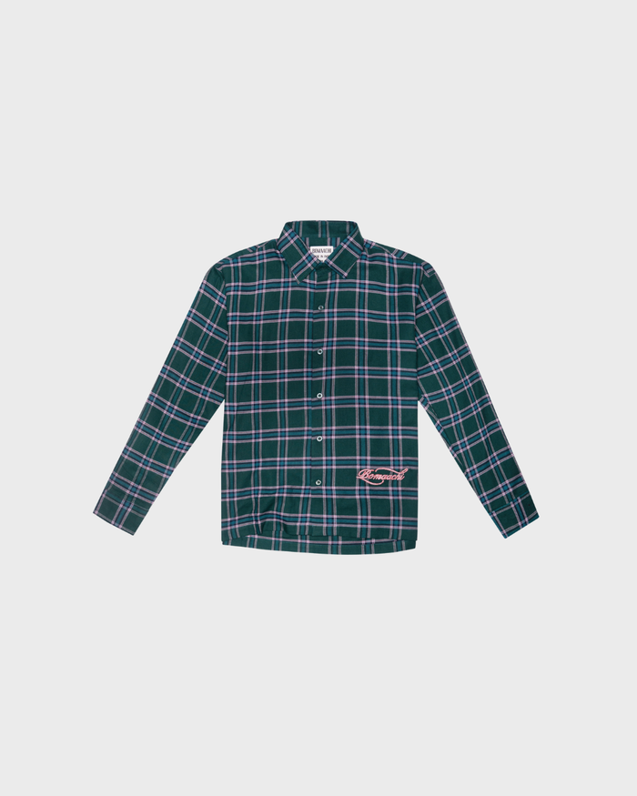 Embroidered Checkered Shirt