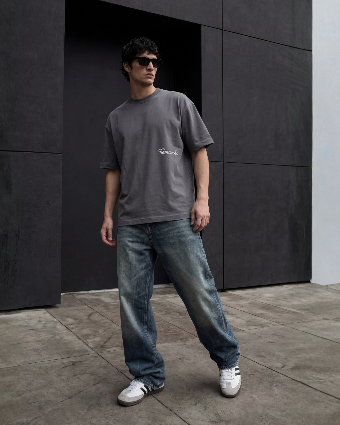 Blank Steel Grey T-shirt