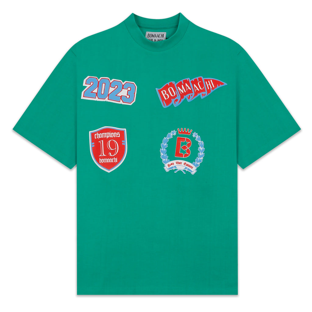 Varsity T-shirt Lucky Green