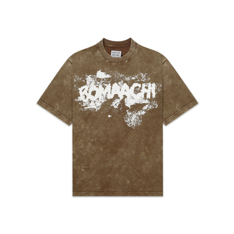 Brown Acid Washed T-shirt