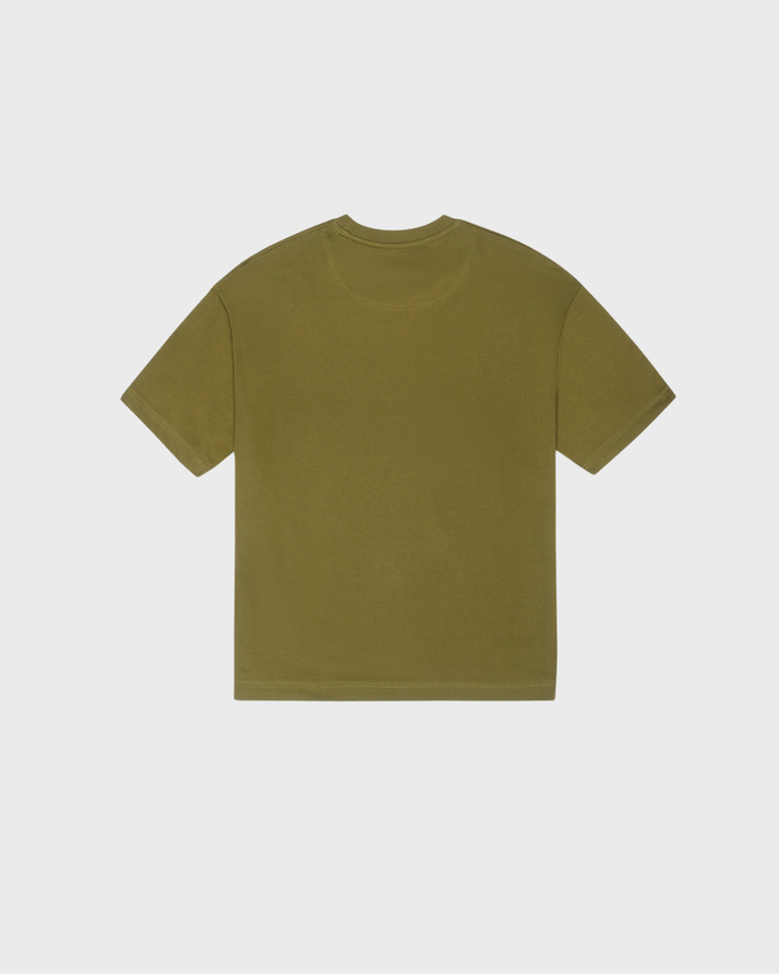 Oversized Blank Army Green