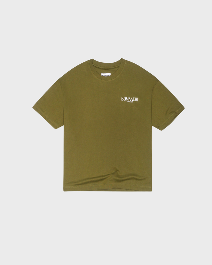 Oversized Blank Army Green