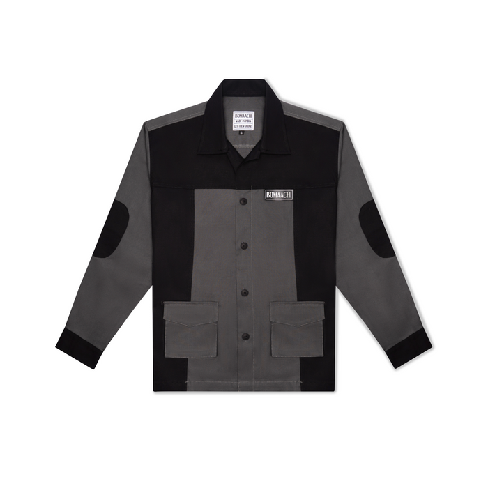 Mad Patched Grey/Black Jacket