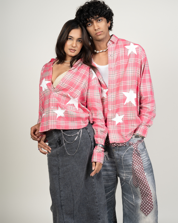 Pink Stars Shirt