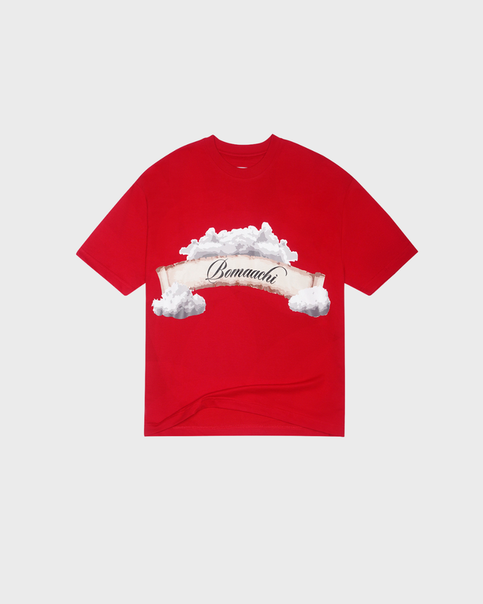 Angel in Clouds Red