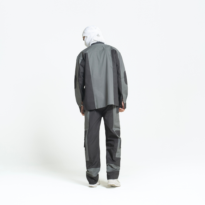 Mad Patched Grey/Black Jacket