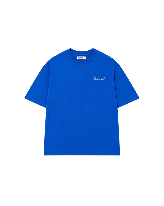 Embroidered Blank Cobalt Blue