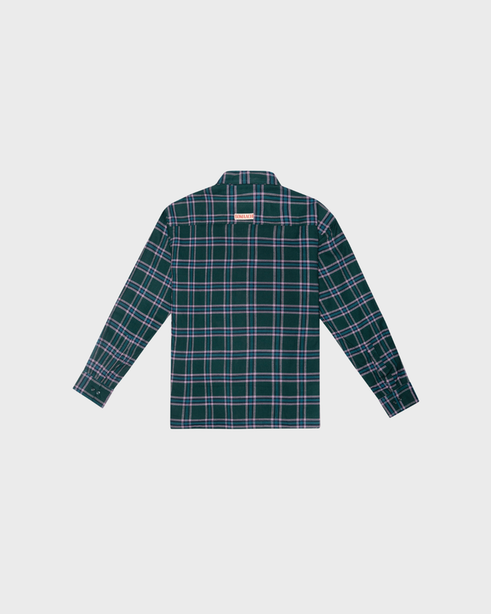 Embroidered Checkered Shirt