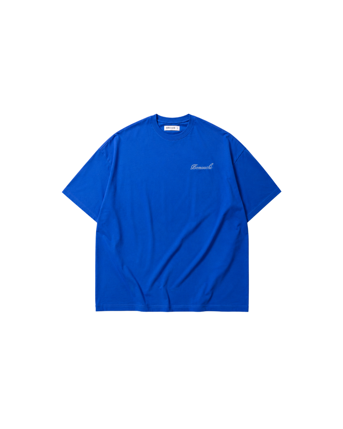 Embroidered Blank Cobalt Blue