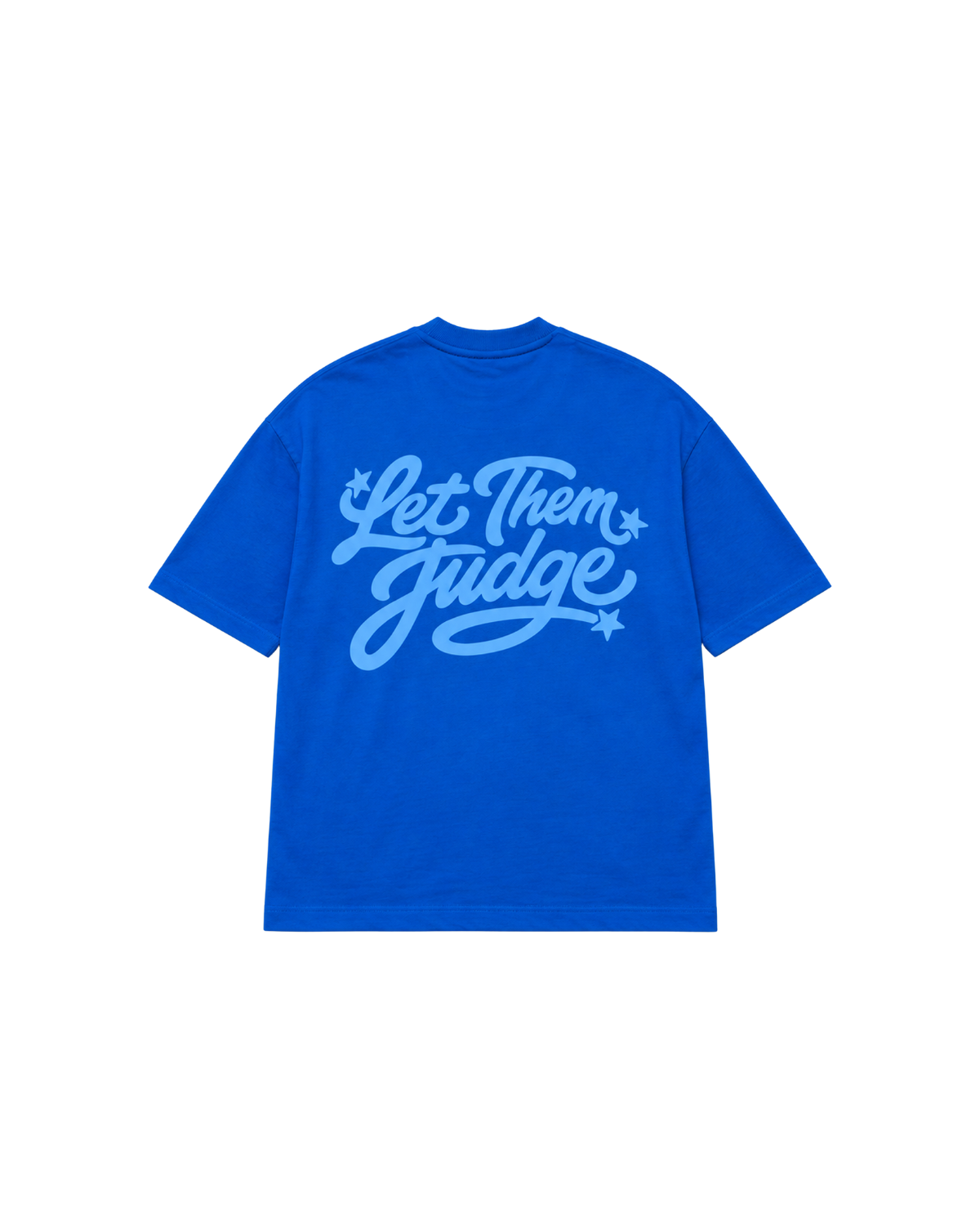 Let Them Judge Cobalt blue
