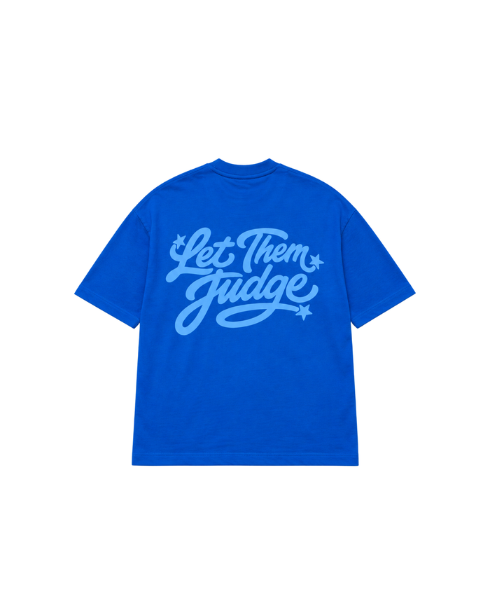 Let Them Judge Cobalt blue