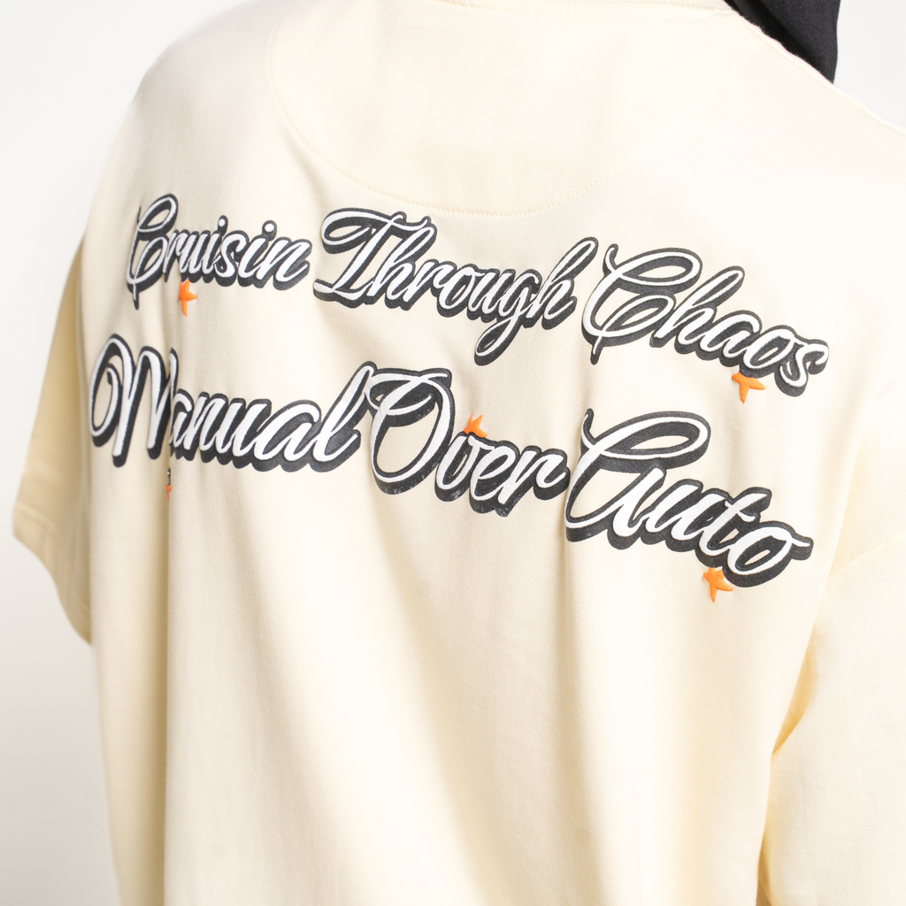 Vintage Classic Cream White T-shirt