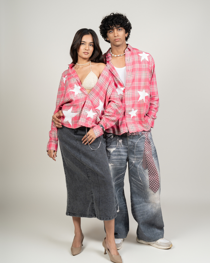 Pink Stars Shirt