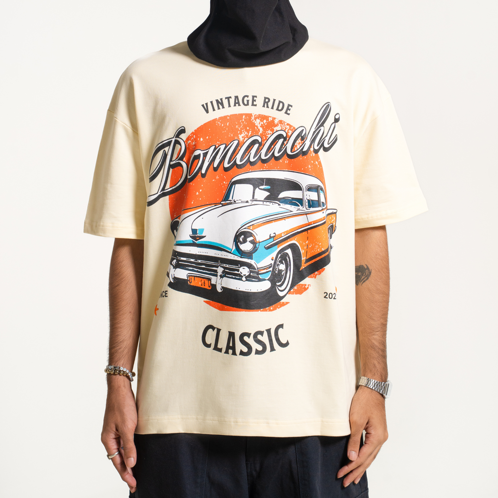 Vintage Classic Cream White T-shirt