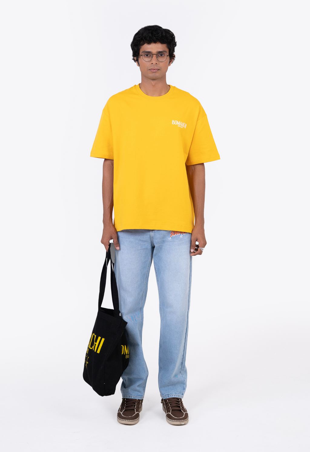 Oversized Blank Mango Yellow
