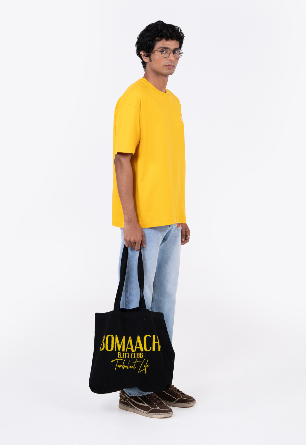 Oversized Blank Mango Yellow