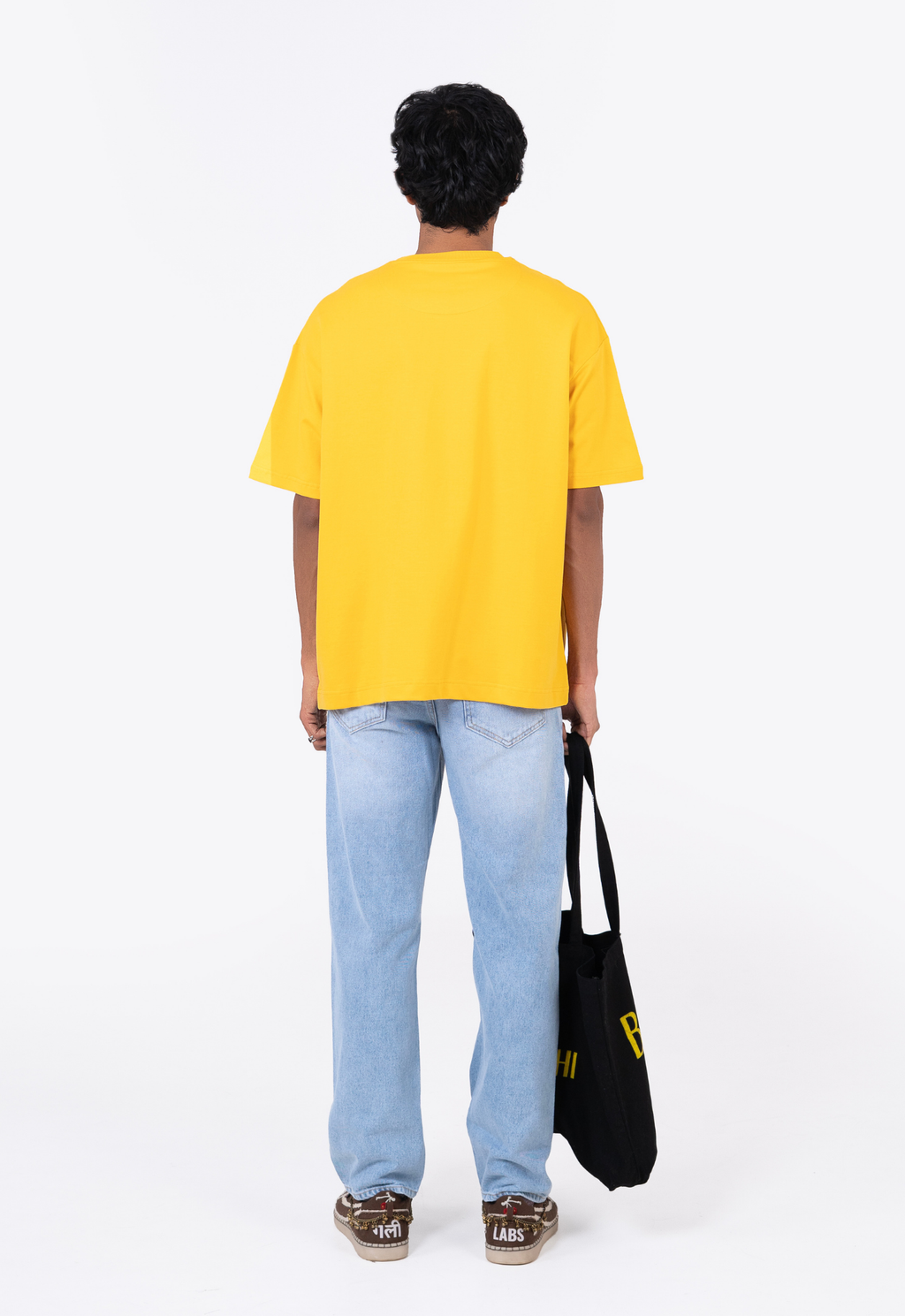 Oversized Blank Mango Yellow