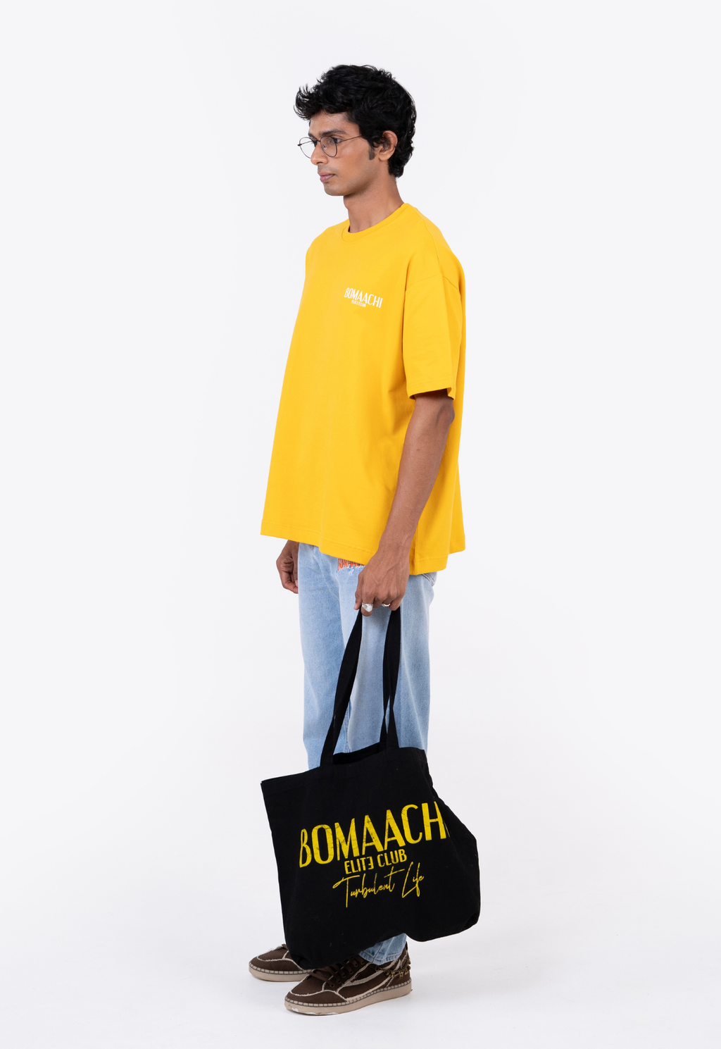 Oversized Blank Mango Yellow