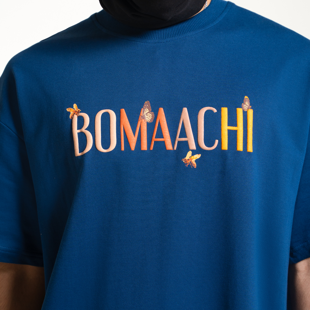 Jungle Chaos Navy Blue T-shirt