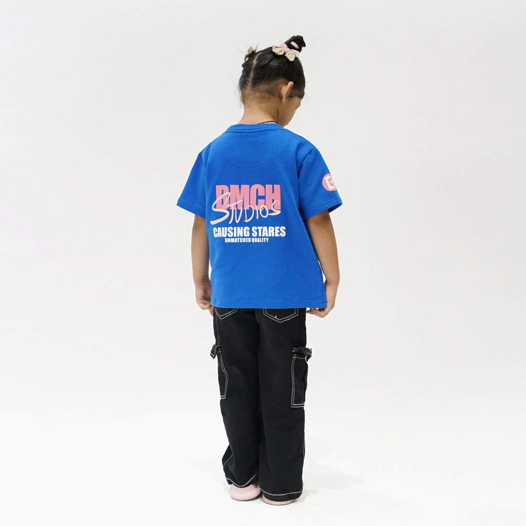 Kids BMCH Studios Fragment Blue T-shirt