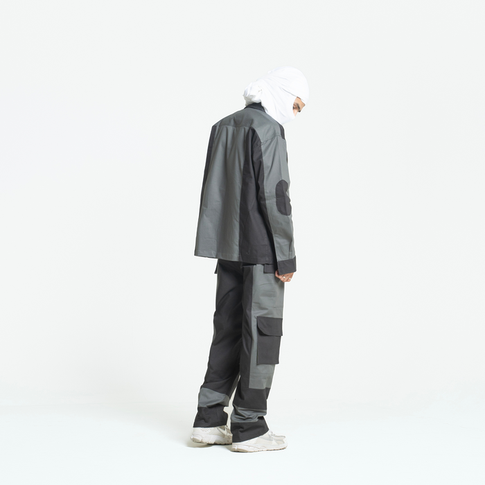 Mad Patched Grey/Black Jacket