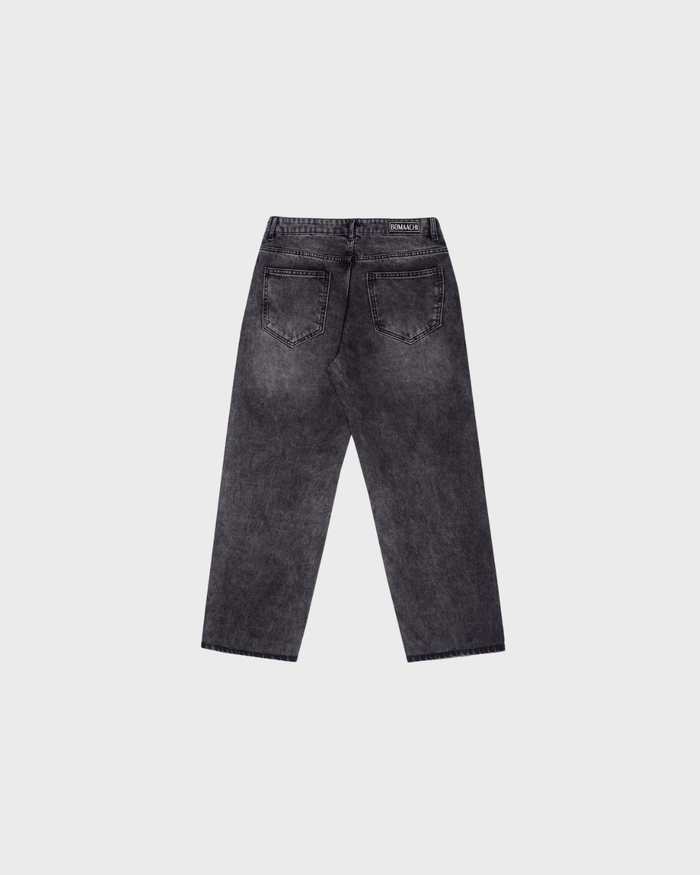 Washed Grey Denim