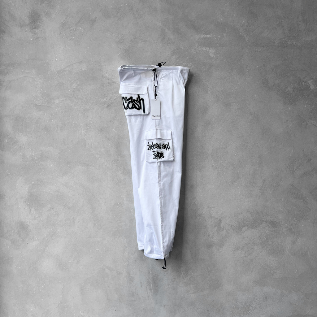 Parachute Cargos White